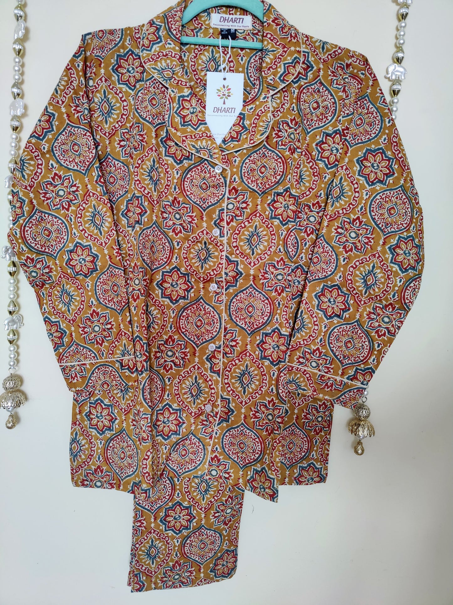 Ajrakh Pyjama Set