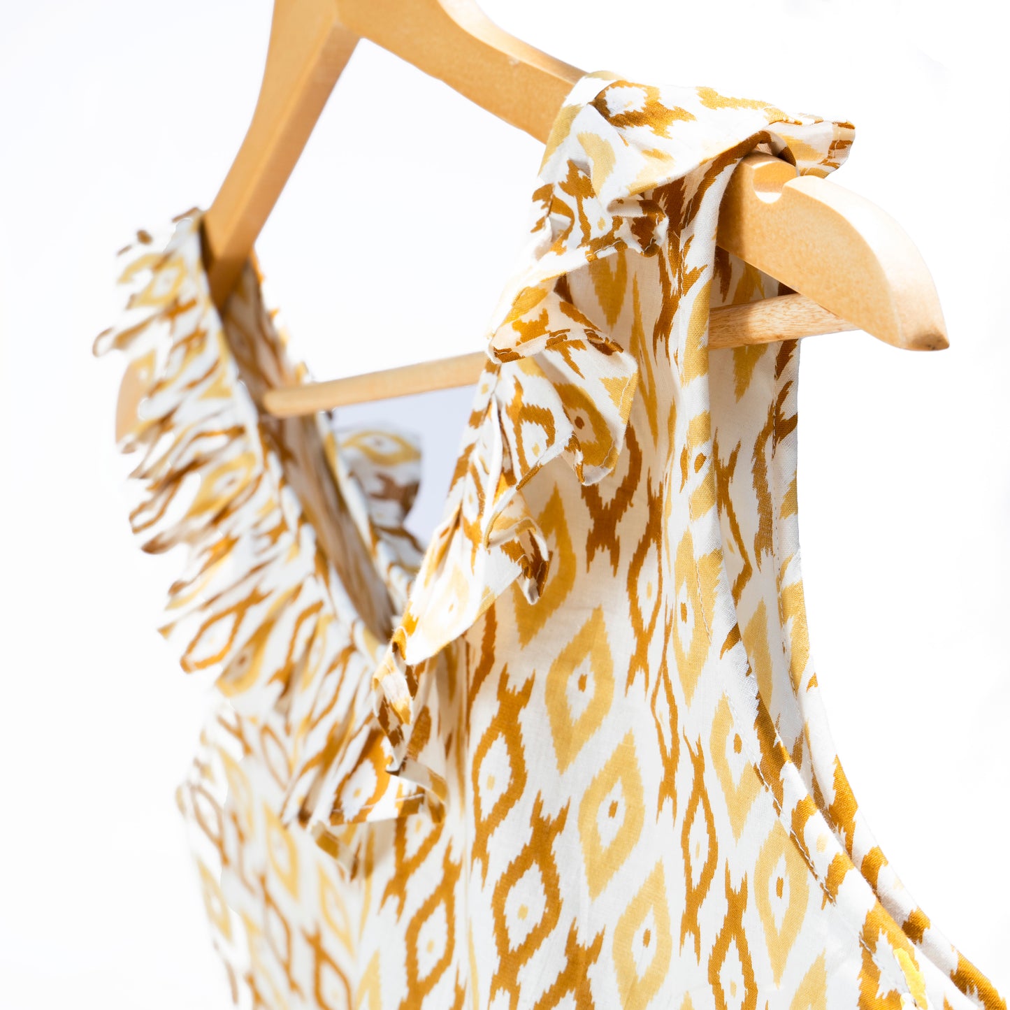 Ruffled Shift Dress