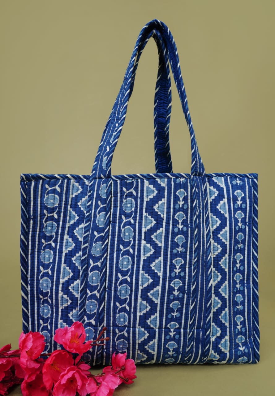 Indigo Tote Bag