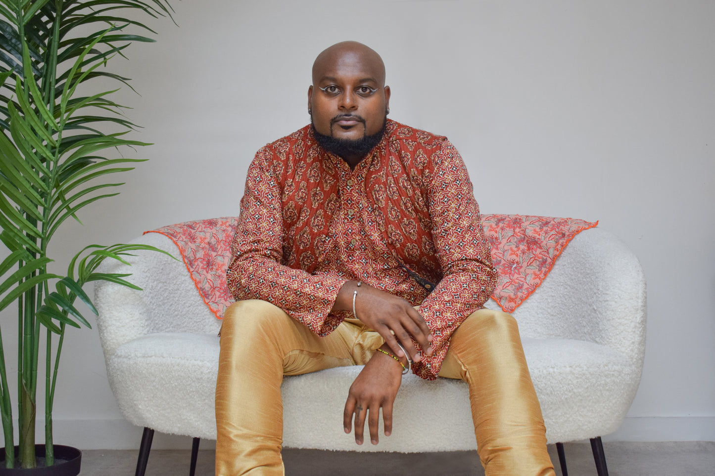 Maroon Reversible Quilted Vest