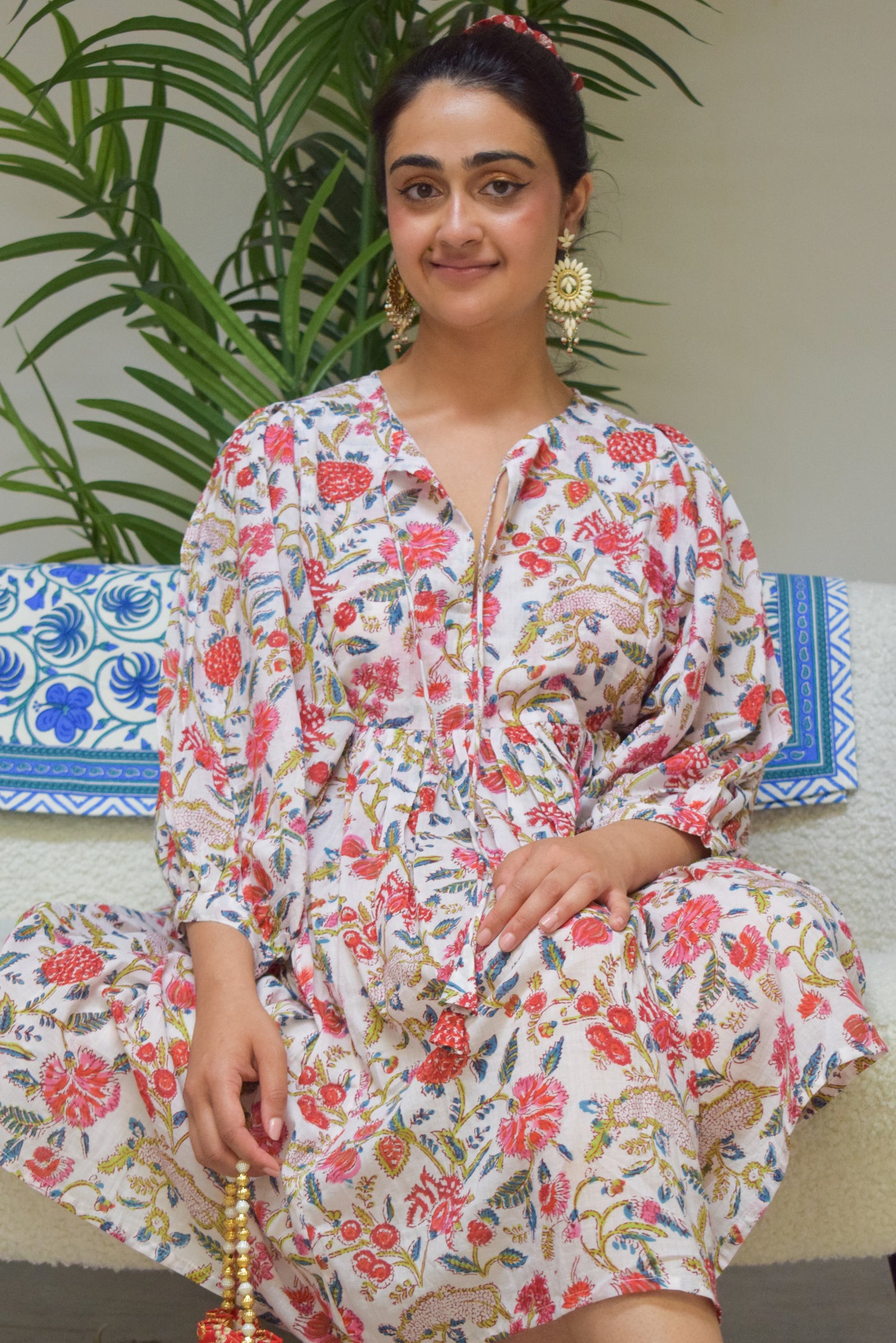 Mini Floral Dress