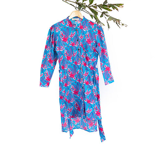 Asymmetrical Shirt Dress